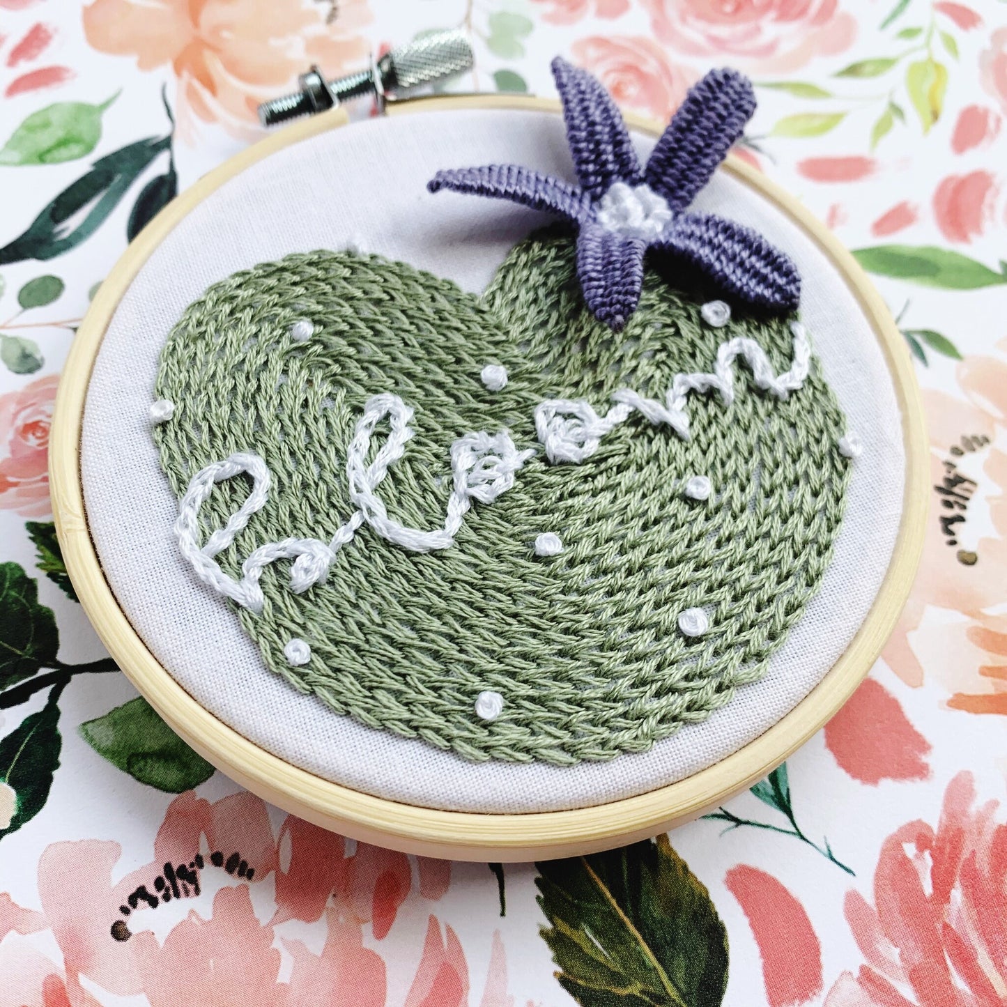BLOOM Heart Cactus Digital Download PDF