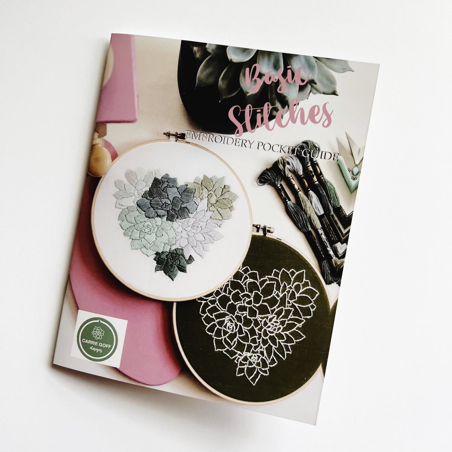 Blooming Cactus Mandala Embroidery Kit | Mandala Embroidery Kit | Embroidery Sampler