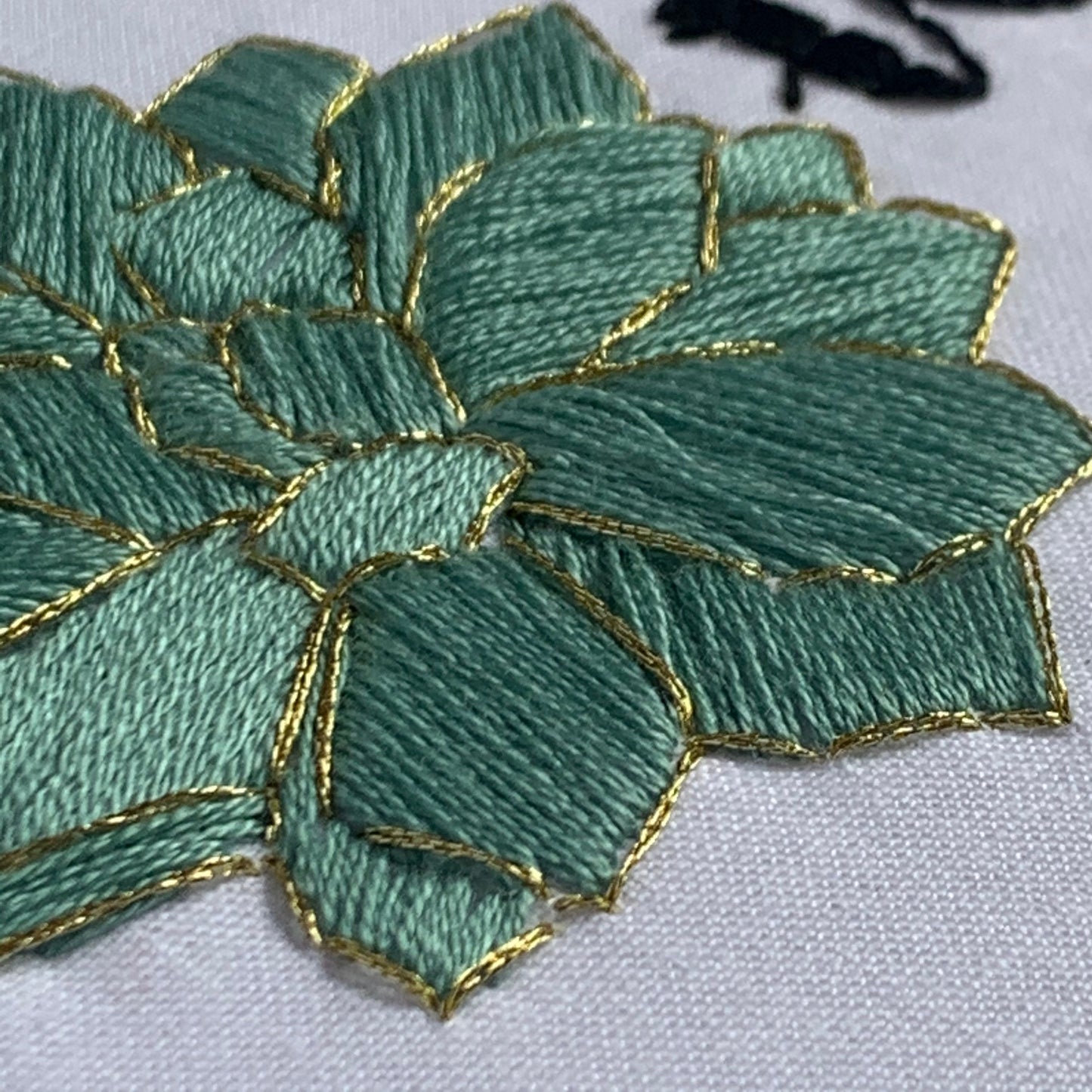 Grow Succulent Embroidery Kit