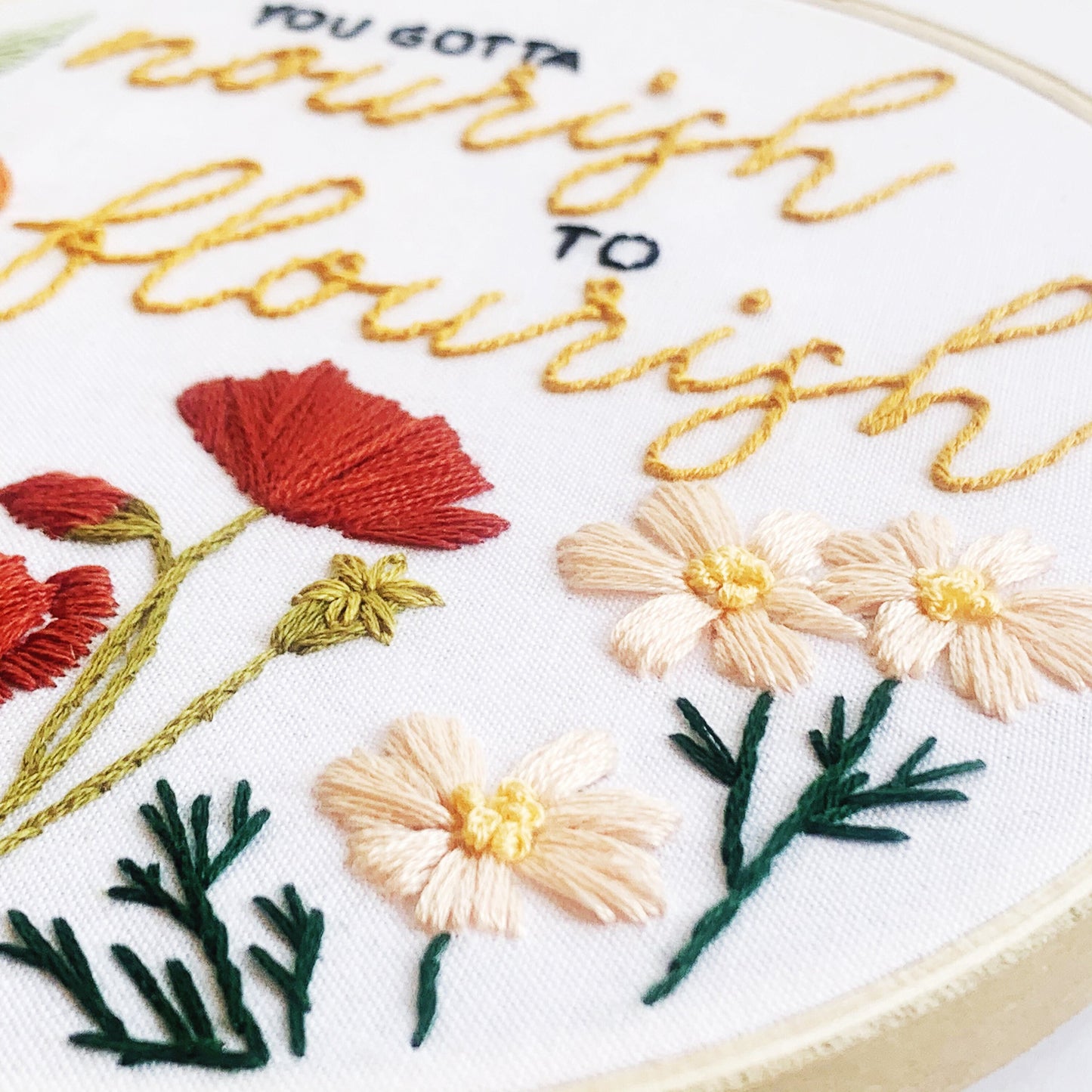 Nourish Embroidery Kit