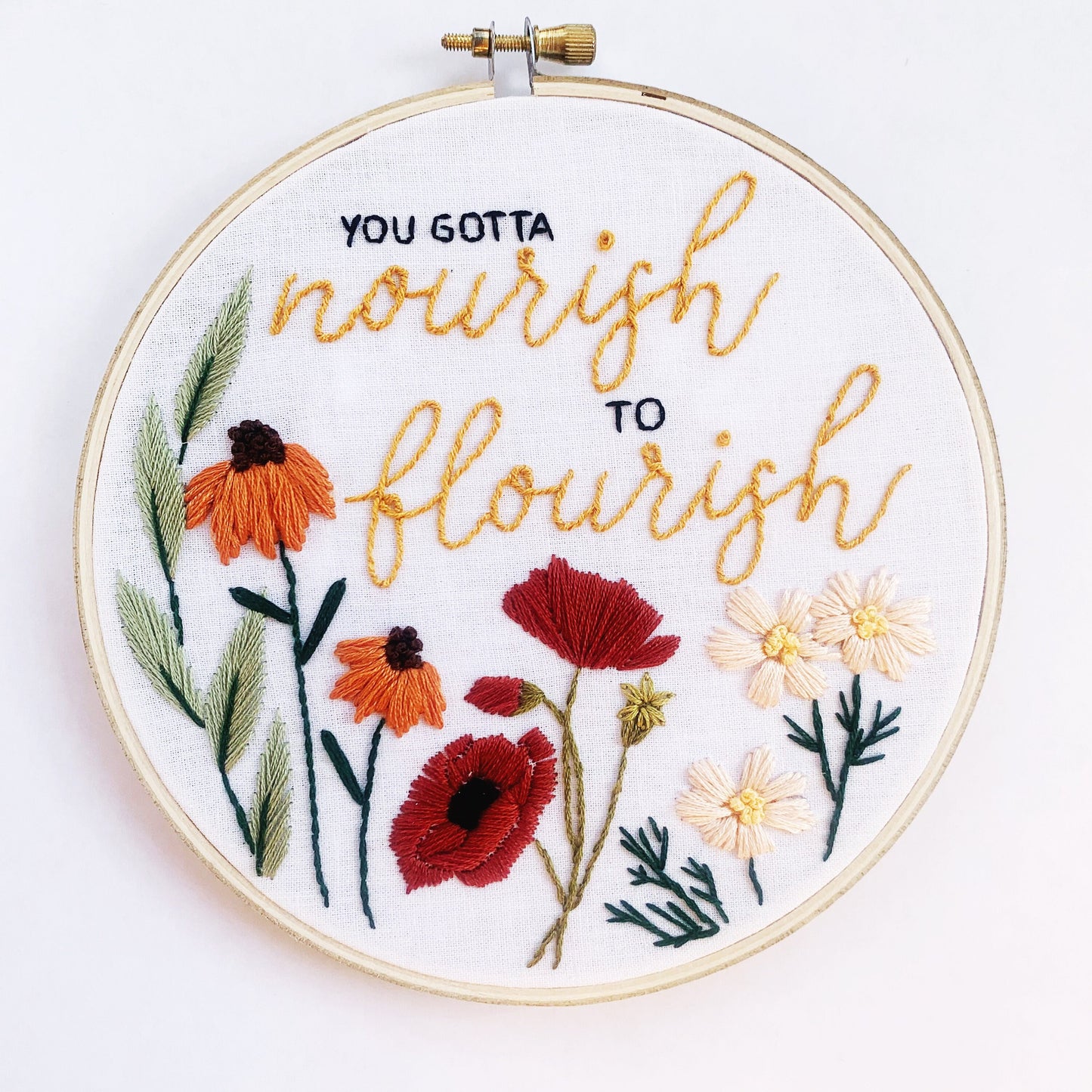 Nourish Embroidery Kit