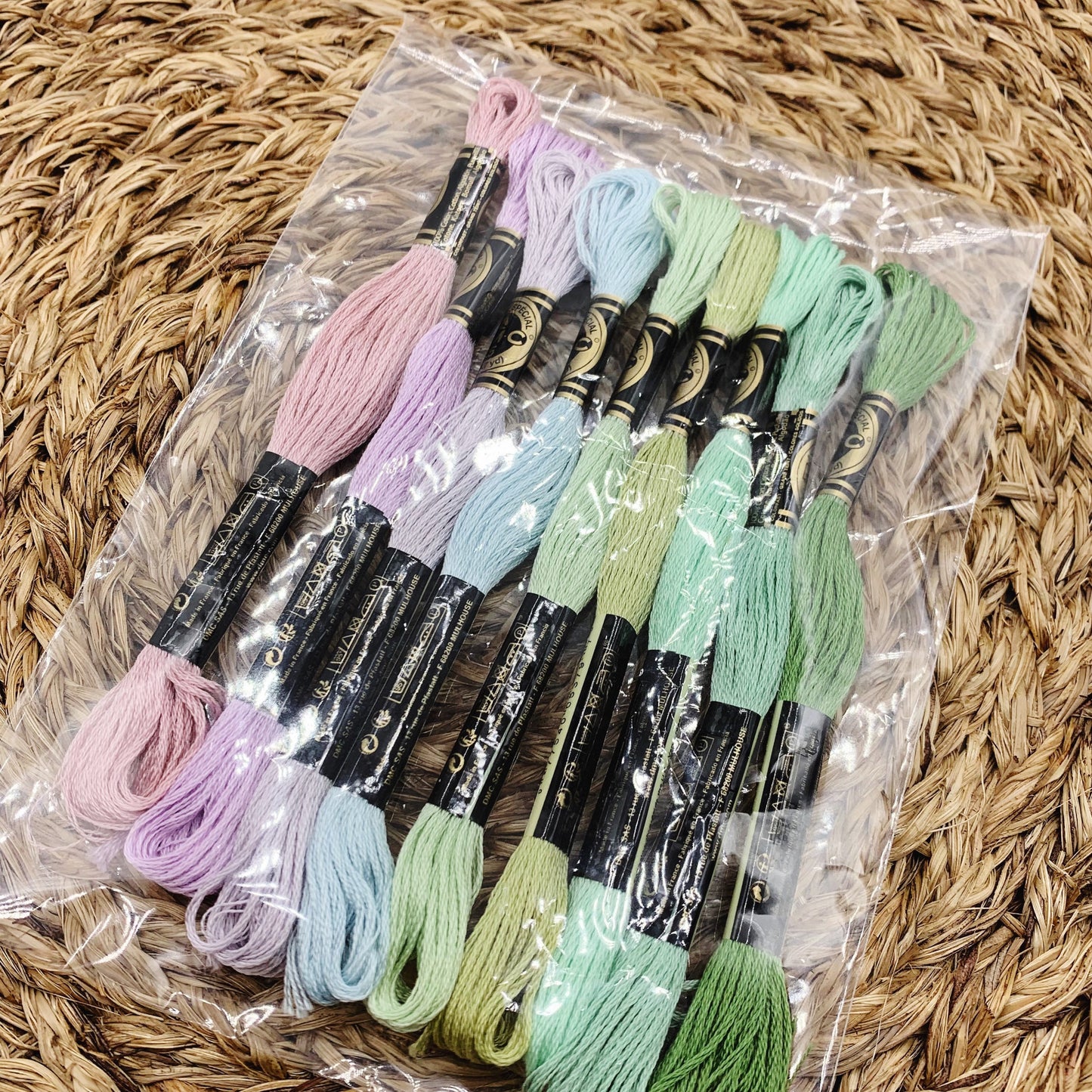 DMC 6-Strand Cotton Embroidery Floss Pack | Needlework Supply Set