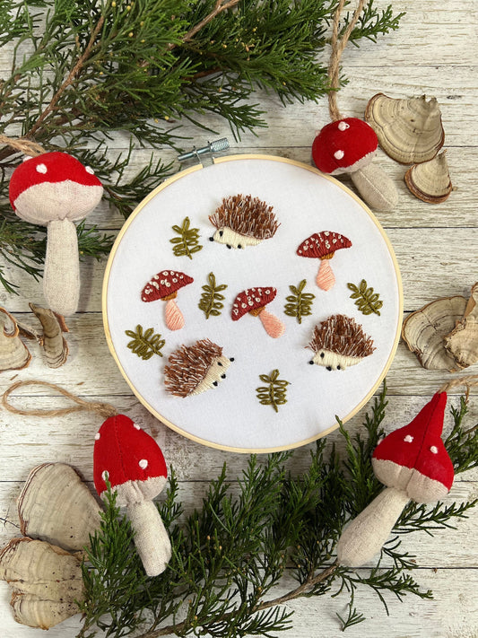 Forest Friends Embroidery Kit