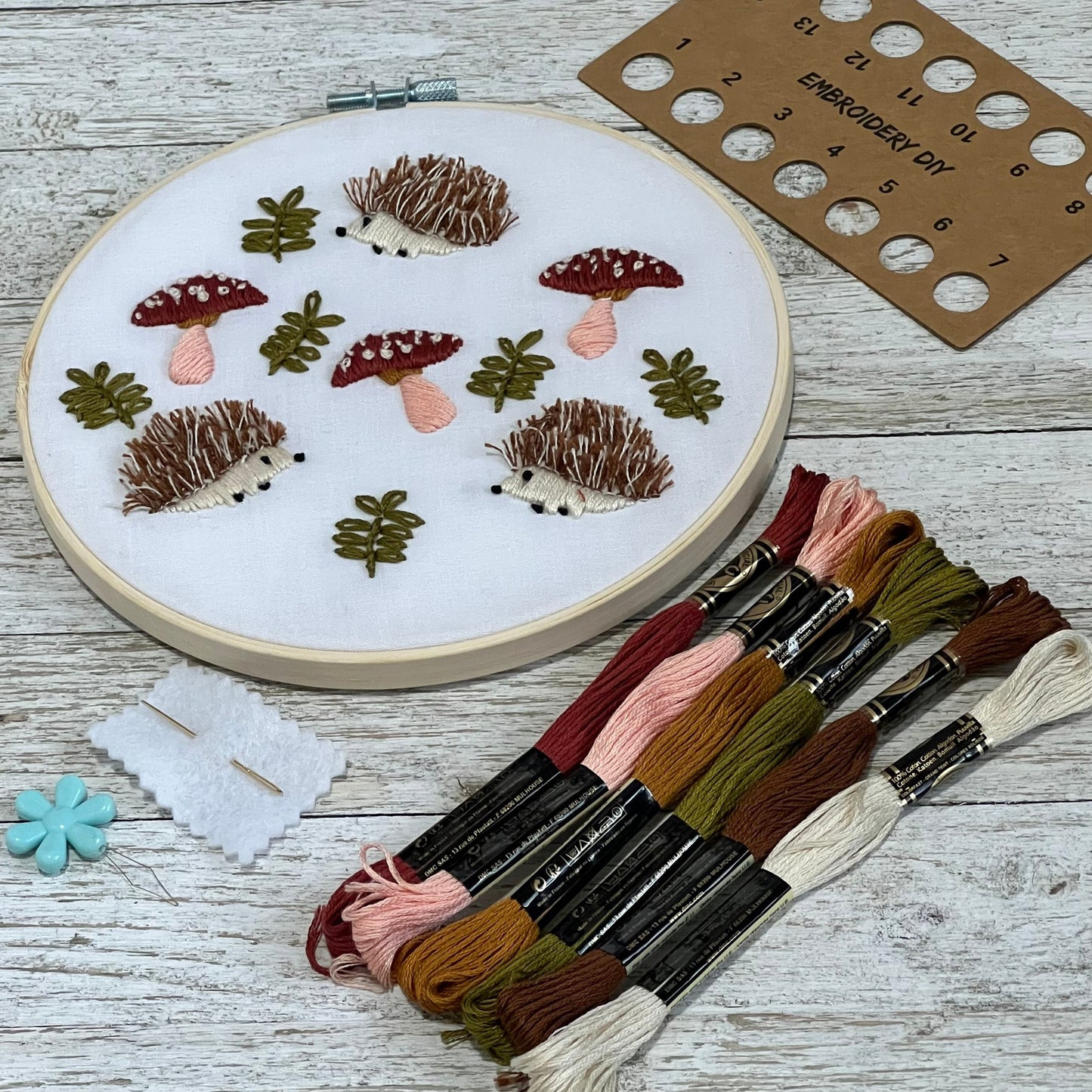 Forest Friends Embroidery Kit