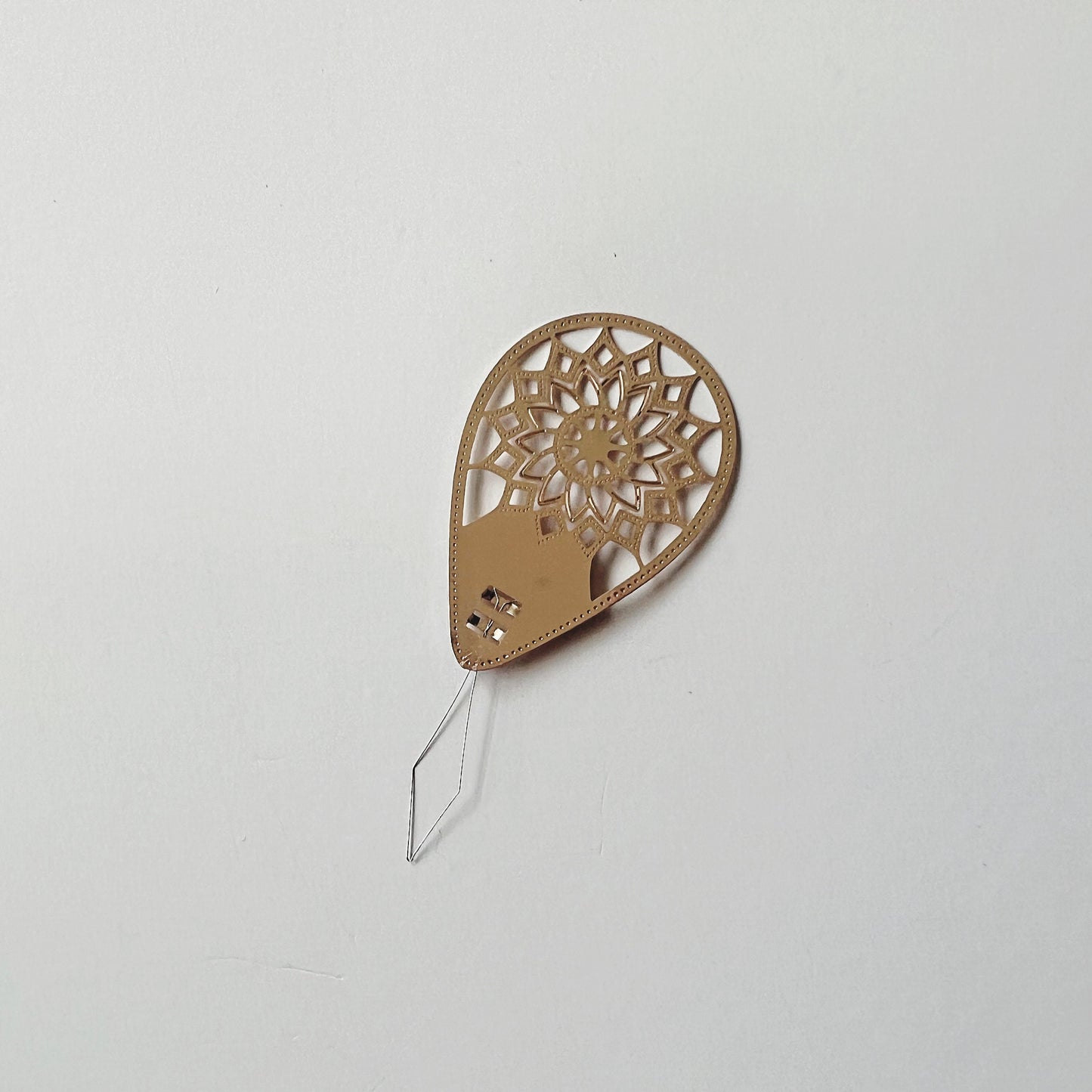 Rose Gold Mandala Needle Threader